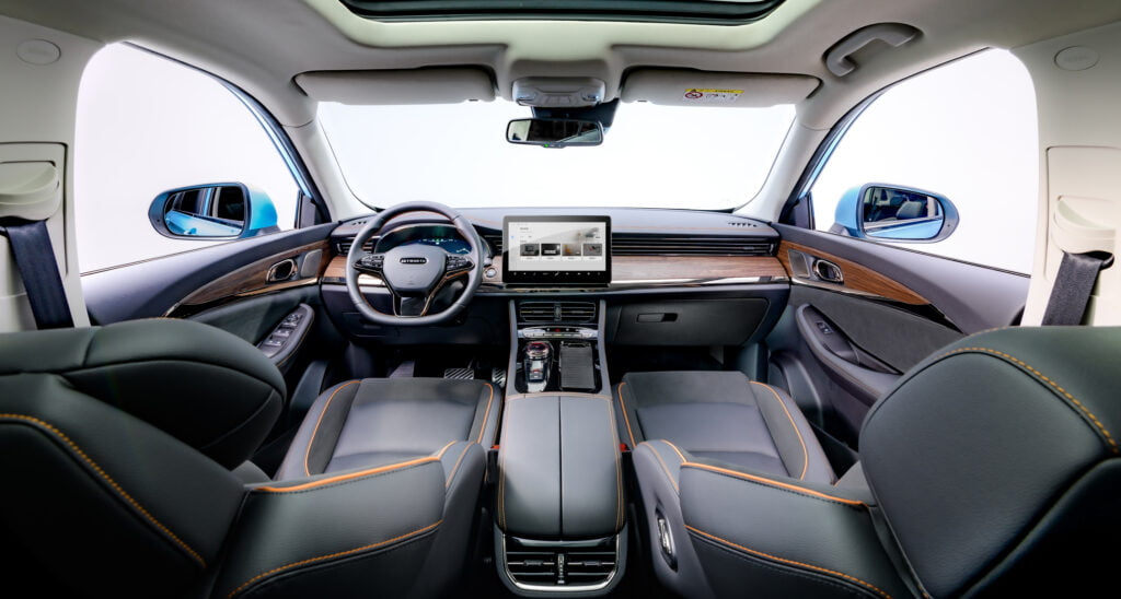 Skyworth K Grey interior